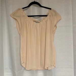 LC Lauren Conrad Short Sleeve Blouse
